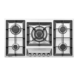 اجاق گاز صفحه‌ای 5 شعله استیل البرز مدل S-5960