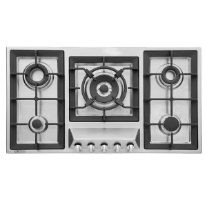 اجاق گاز پنج شعله‌ استیل البرز مدل S-5910