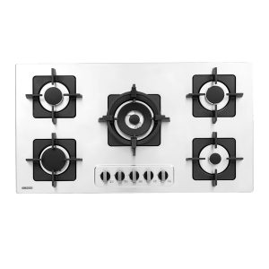 اجاق گاز رومیزی پنج شعله‌ استیل البرز مدل S-5913